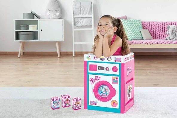 Barbie Çamaşır Makinesi - Resim 4
