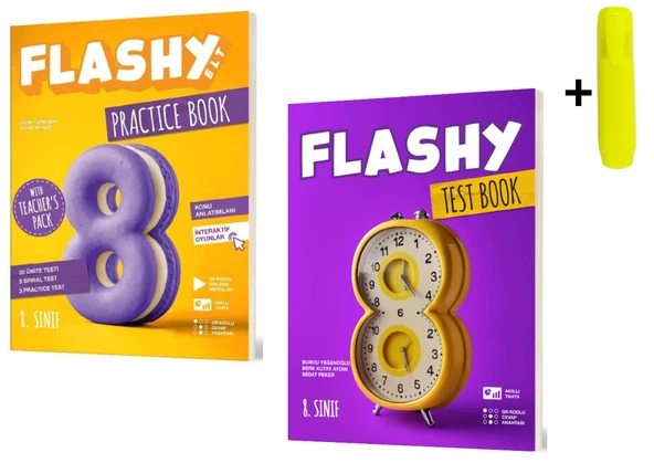 Flashy 8.sınıf Practice Book Ve Test Book Yeni ürün görseli 1