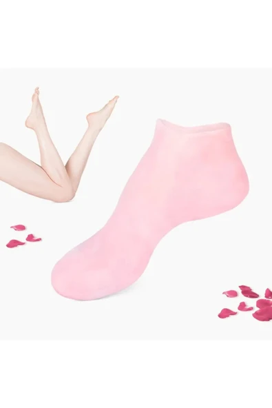 Silikon Nemlendirici Spa Jeli Topuk Çorap Ayak Bakımı Çorap ürün görseli 1