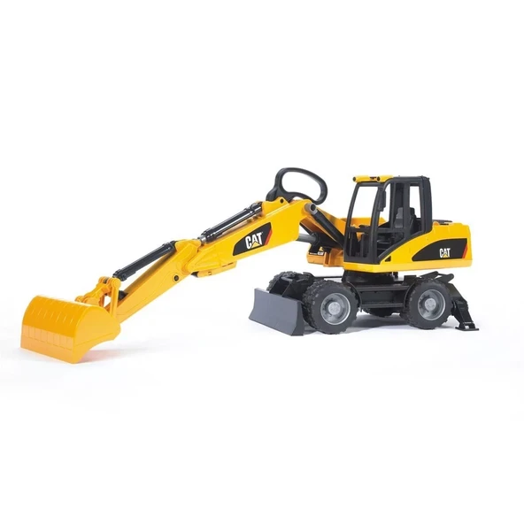 Bruder Caterpillar Tekerlekli Ekskavatör BR02445 - Resim 2