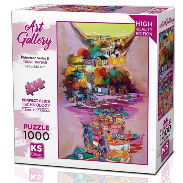 KS Games Fisherman Series ll Puzzle 1000 Parça 20686 ürün görseli 1