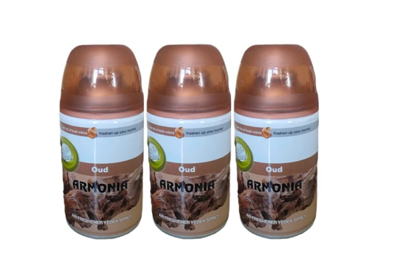 Armonia Oda Kokusu Freshmatik, Otomatik Sprey Oryantal Oud Yedek Sprey 260 ml x 3 Adet ürün görseli 1