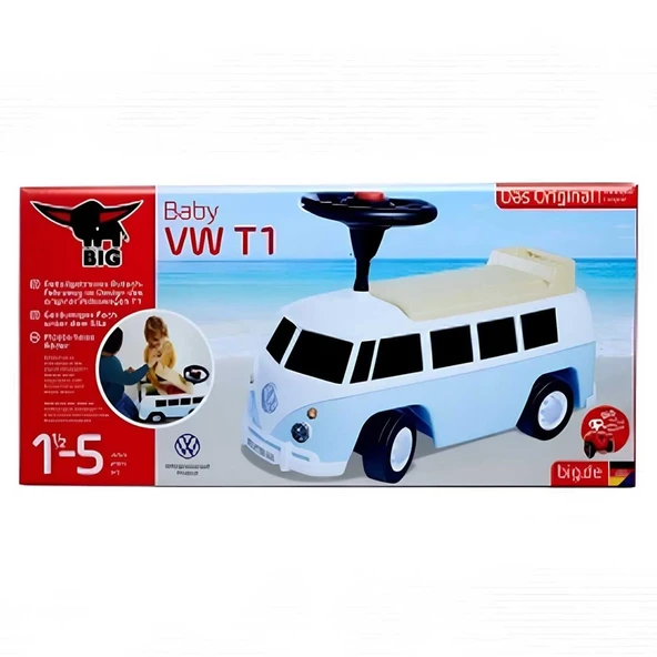Big Baby VW T1 Mavi - Resim 4