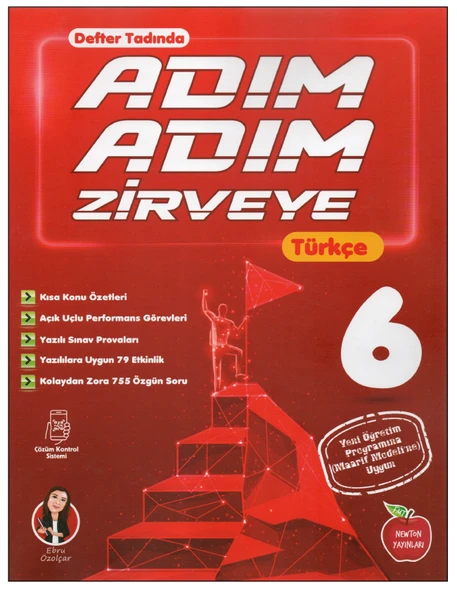 Newton Yayınları 6. Sınıf Adım Adım Zirveye Türkçe Konu Özetli Soru Bankası ürün görseli 1