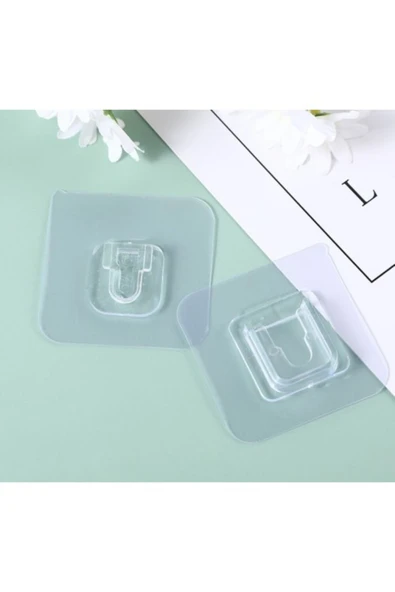 Geçmeli Klips Eşya Sabitleme Askısı 5 Set ürün görseli 1