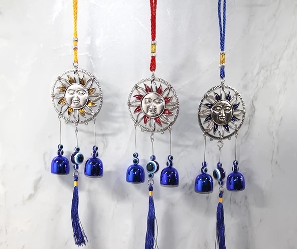 Metal Nazar Boncuğu Çan Alk3515 ürün görseli 1
