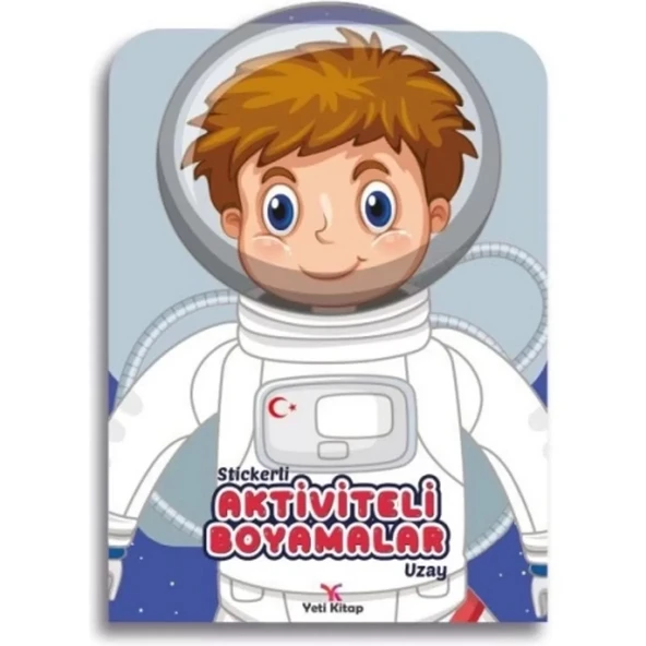 Stickerli Aktivite ve Boyamalar Uzay ürün görseli 1