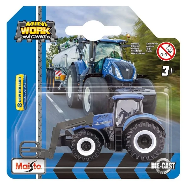 Maisto Mini Work Machines Traktör - Resim 5