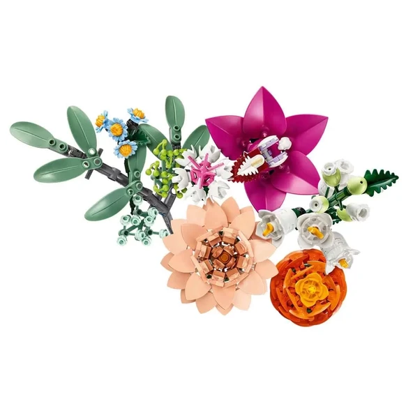 LEGO Botanicals Pembe Çiçek Buketi 10342 - Resim 3