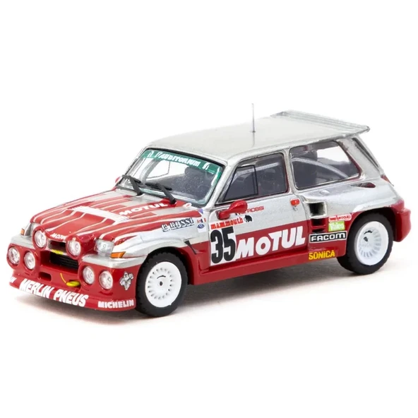 Tarmac Works 1/64 Renault 5 MAXI Turbo European Hill-Climb Championship 1987 Giovanni Rossi ürün görseli 1