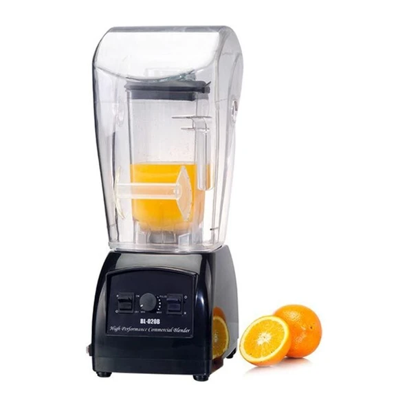 Remta BB02 Bar Blender Pro, 2 L, 1500 W, Siyah ürün görseli 1