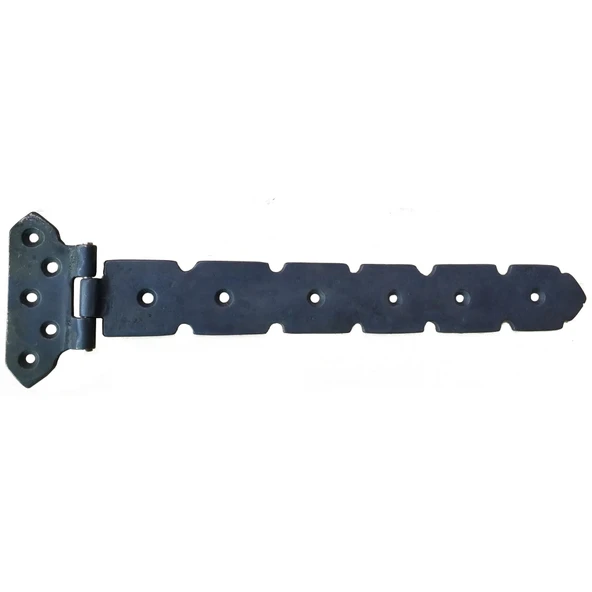 Antika Tarz Dekoratif Pirinç Kuyruklu Lama Menteşe - 103x380 Mm, Oksit ürün görseli 1