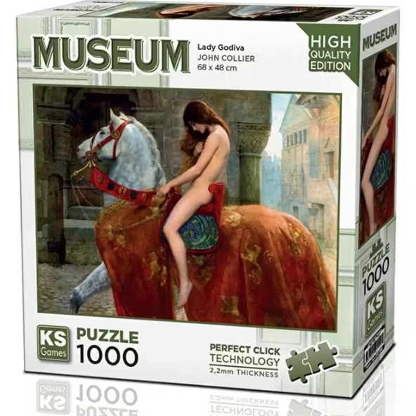 Ks Games Lady Godiva Puzzle 1000 Parça 20706 ürün görseli 1