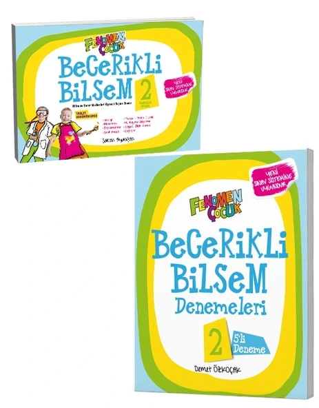 Fenomen Çocuk 2. Sınıf Becerikli Bilsem Hazırlık Ve Deneme Kitabı Güncel Baskı ürün görseli 1