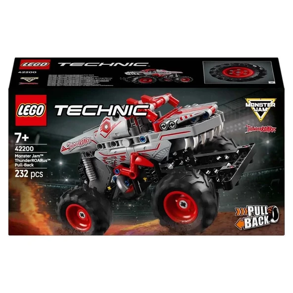 LEGO Technic Monster Jam ThunderROARus Çek-Bırak 42200 - Resim 4