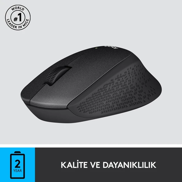 Logitech M330 SILENT KABLOSUZ SİYAH 910-004909 - Resim 5
