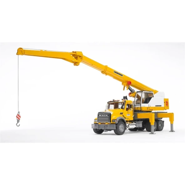 Mack Granite Vinçli Kamyon - Resim 2