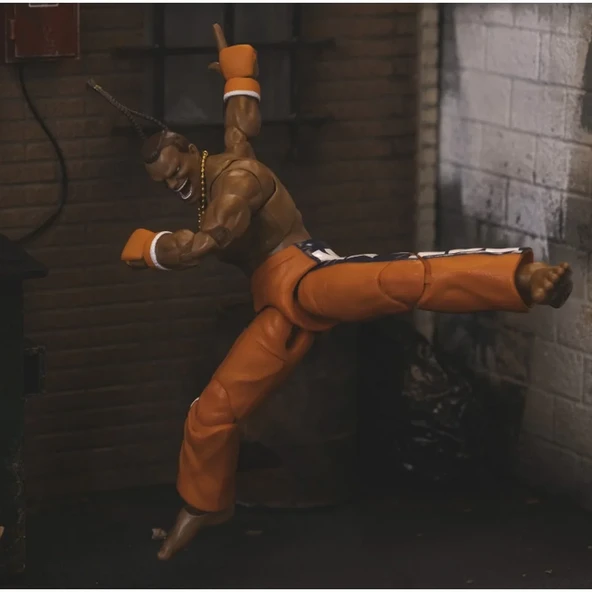 Jada Street Fighter ll Dee Jay Figür - Resim 4