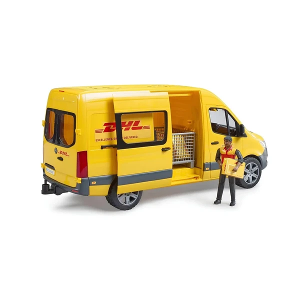 Bruder Mb Sprinter Dhl Kamyonu + Sürücüsü BR02671 - Resim 5