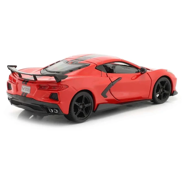 Maisto 1:24 2020 Chevrolet Corvette Stingray Coupe - Resim 3