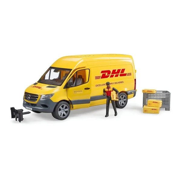 Bruder Mb Sprinter Dhl Kamyonu + Sürücüsü BR02671 ürün görseli 1