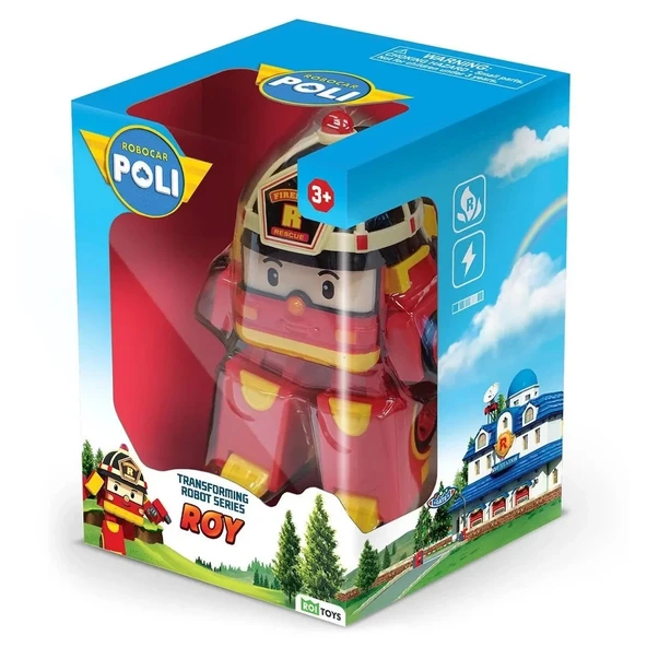 Robocar Poli Transforming Robot Fİgür Roy - Resim 2