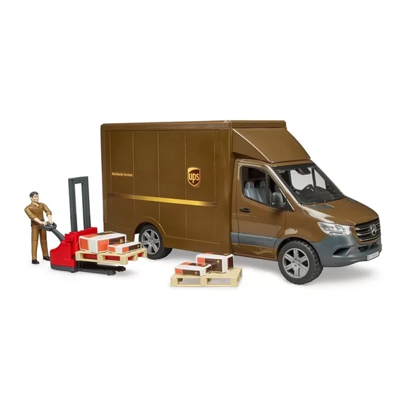Mercedes Benz Sprinter Ups Kargo Aracı Transpalet - Resim 3