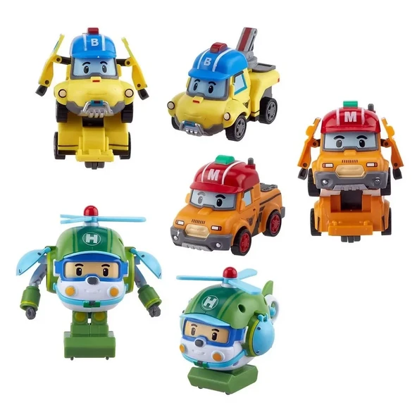 Robocar Poli Quick Transforming Mini Rescue Deluxe ürün görseli 1