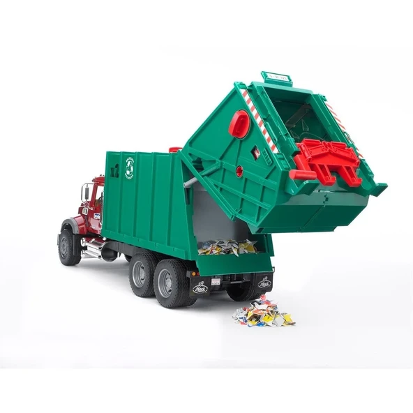 Bruder Mack Granite Çöp Kamyonu BR02812 - Resim 3