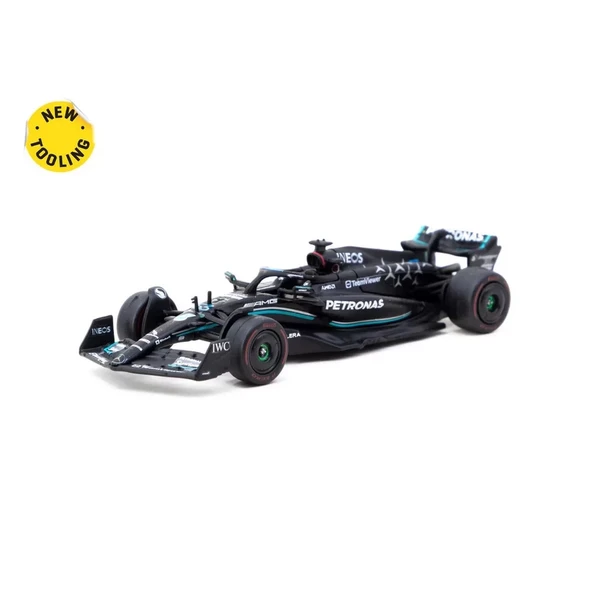 Tarmac Works X iXO Models 1/64 Mercedes-AMG F1 W14 E Performance Spanish Grand Prix 2023 #63 ürün görseli 1