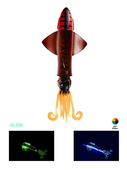 Fujin Calamax EVO Combo Squid Silikon Yem  Forest 240 Gr ürün görseli 1