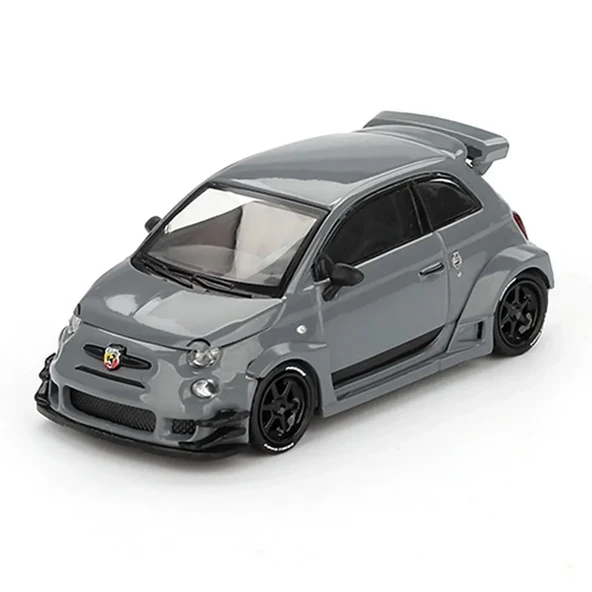 Mini GT 1/64 Abarth 595 LB-WORKS x Abas Works Grey ürün görseli 1