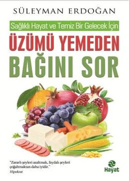 Sağlıklı Hayat ve Temiz Bir Gelecek İçin Üzümü Yemeden Bağını Sor ürün görseli 1