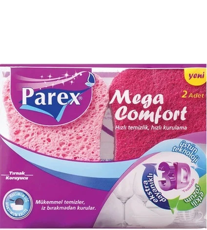 parex mega confort 2 li sünger ürün görseli 1