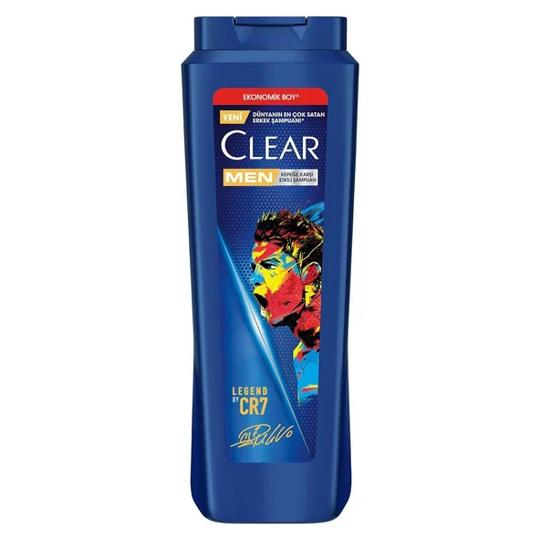 Clear Men Şampuan 500 Ml Legend by CR7 Ronaldo ürün görseli 1