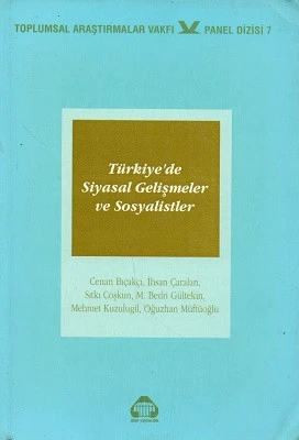 Türkiye'de Siyasal Gelişmeler ve Sosyalistler Toplumsal Araştırmalar Vakfı Alan Yayıncılık ürün görseli 1