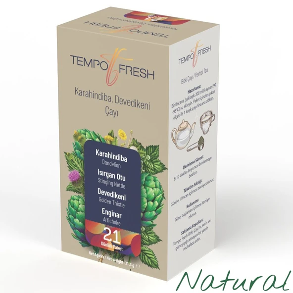 Tempo Fresh Karahindiba Devedikeni Çayı Granür ürün görseli 1