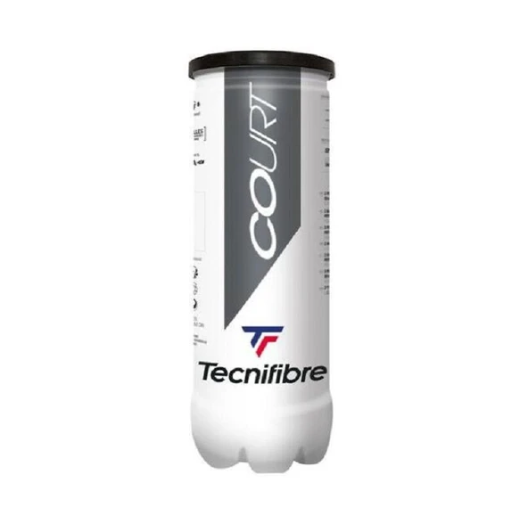 Tecnifibre Court 3'lü Tenis Topu ürün görseli 1