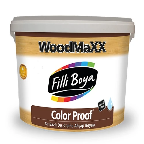 Filli Boya WoodMaXX® Color Prof Su Bazlı Dış Cephe Ahşap Boyası 2,5 Lt ürün görseli 1