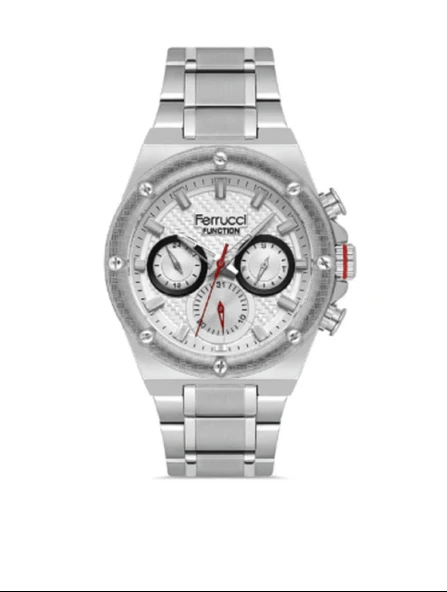 Ferrucci FCF.03566M.04 Çelik Kordon Erkek Kol Saati-F585 ürün görseli 1