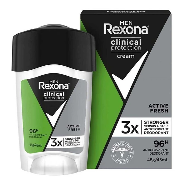 Rexona Men Clinical Protection Active Fresh Erkek Roll-On 45 Ml ürün görseli 1