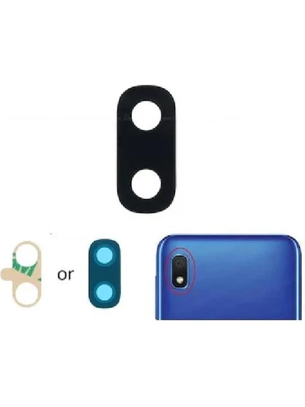 Samsung Galaxy A10 A105F İle Uyumlu Kamera Camı ürün görseli 1