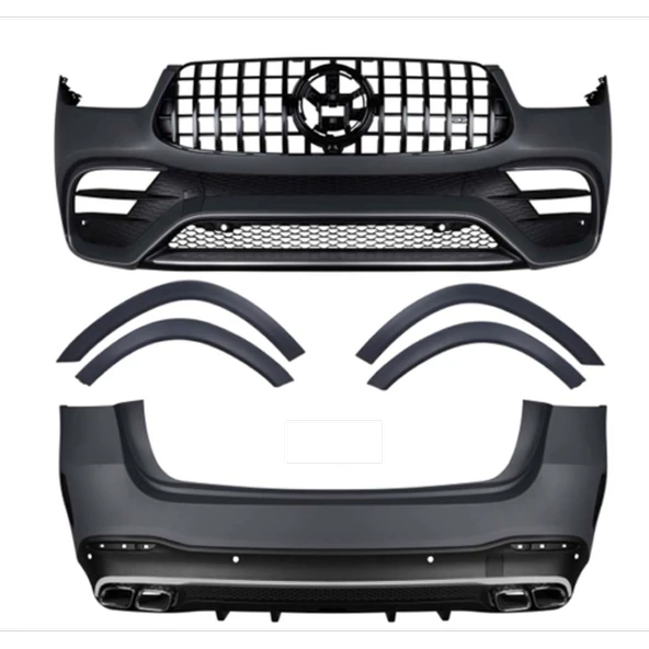 AUTOGP Mercedes gle x167 gle63 body kit tampon seti 2020+ ürün görseli 1