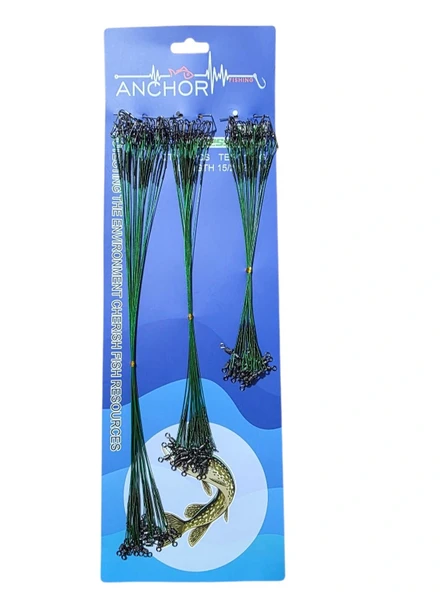 Anchor Fırdöndülü Çelik Tel 25 cm 5 li Paket ürün görseli 1