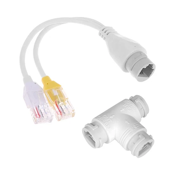 Poe Combiner / Mux,  üç yönlü RJ45 konnektör aksesuarları, Üç Yollu RJ45 Konektörü, ürün görseli 1