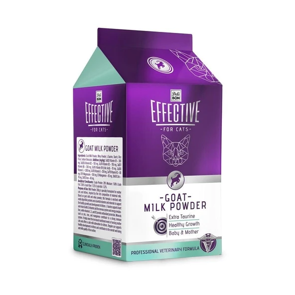 Effective Kedi Takviye Ürünleri Keçi Süt Tozu 200gr ürün görseli 1