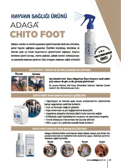 ADAGA Chito Foot  - 5 Litre - Resim 2