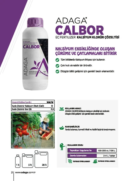 ADAGA Calbor - 1 Litre - Resim 2