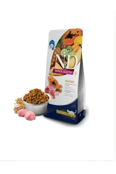 Tropical Selection Kuzu Etli Ve Tropikal Meyveli Kısırlaştırılmış Kedi Maması 5 Kg ürün görseli 1