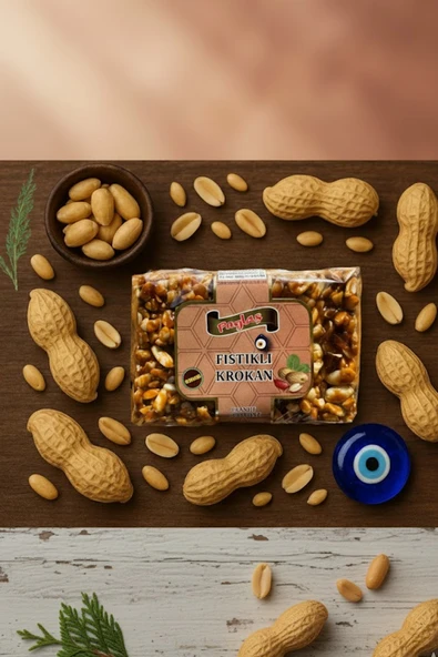 Paylaş Fıstıklı Krokan 100 gr ürün görseli 1